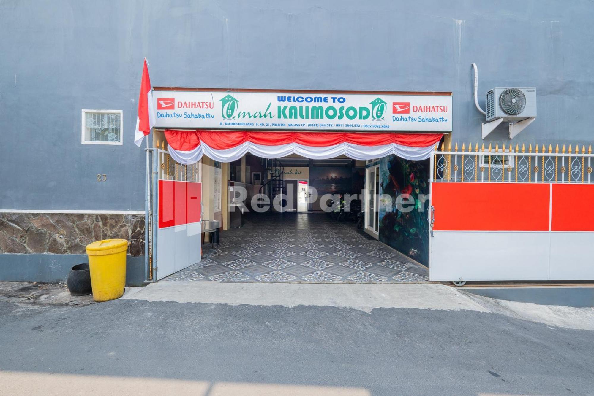 Готель Omah Kalimosodo Mitra Reddoorz Near Stasiun Malang Kota Baru Екстер'єр фото